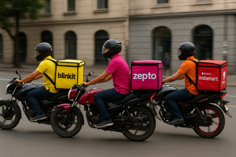 Blinkit vs Zepto vs Instamart – The Battle for Speed and Convenience.