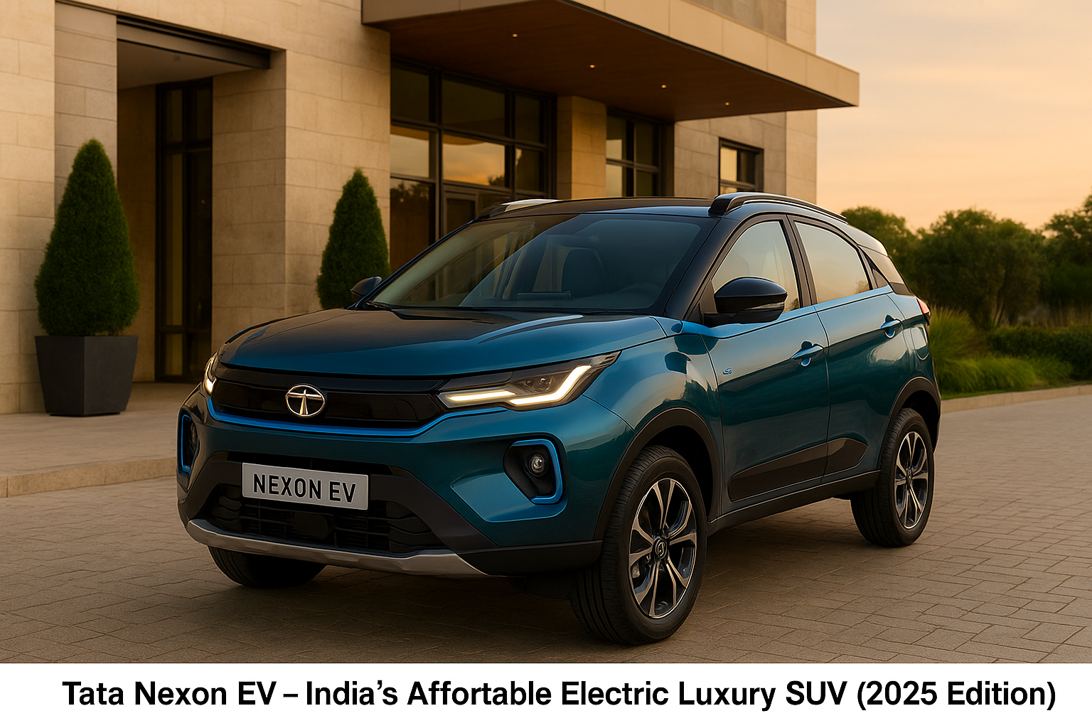 Nexon EV 2025 – India’s Affordable Electric Luxury SUV with Long Range and Premium Features