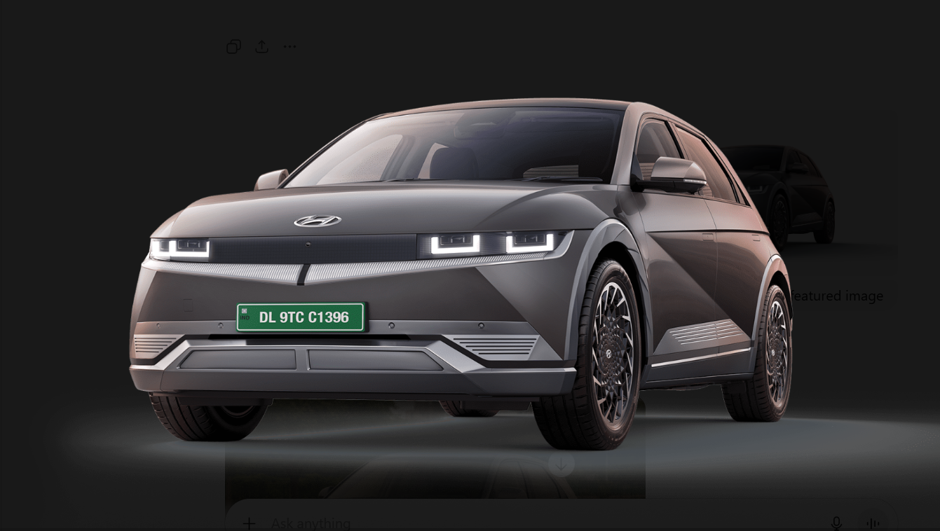Hyundai Ioniq 5 in India electric SUV 2025