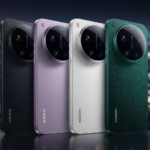 Xiaomi 17 Ultra premium smartphone with Leica camera module in multiple color variants on cinematic background