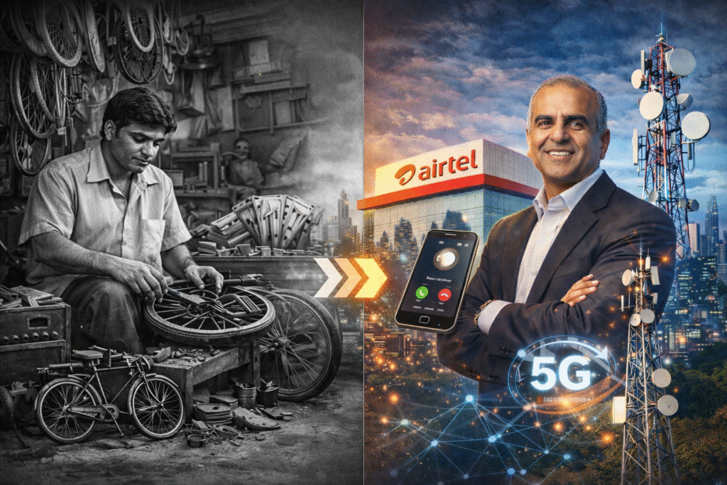 Airtel success story from bicycle parts business to telecom empire